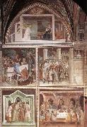 Barna da Siena Scenes from the New Testament oil painting